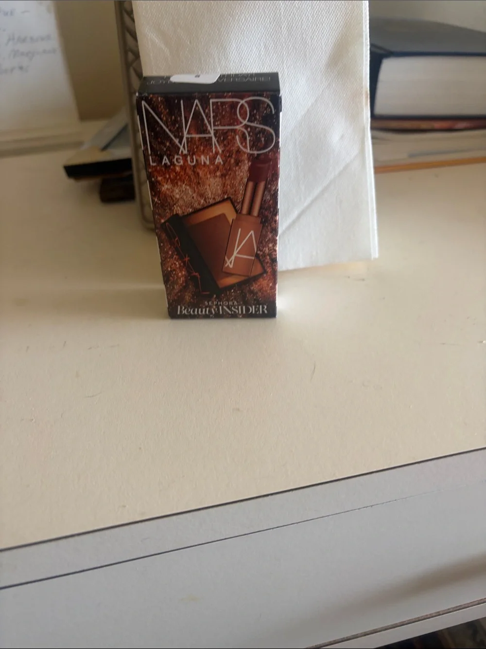 NARS Laguna Bronzer Promotional Box - Brown and Gold
